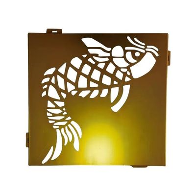 شراء لوحات الحائط الستائر الألومنيوم الزخرفية المقاومة للنار online manufacture