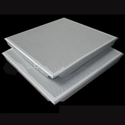 شراء مربع / مستطيل ألومنيوم ألواح السقف مسحوق مغلفة مع 0.5-1.0mm سبيكة online manufacture