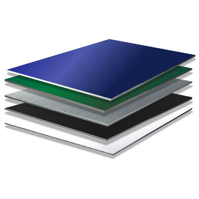 شراء 2000mm-6000mm ألومنيوم البلاستيك اللوحة المركبة لتجديد المباني / الديكور online manufacture