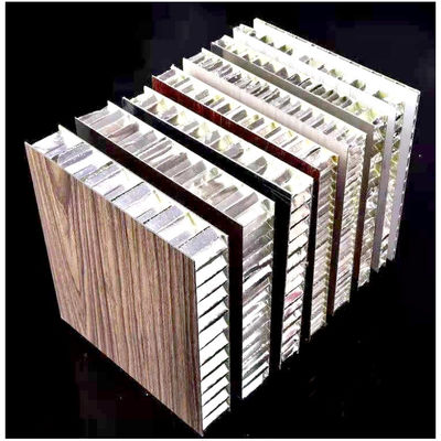 شراء HPL مواد مركبة ساندويتش ألومنيوم عسل المجموعة مع ألوان الخشب المقلدة 5-50mm سمك online manufacture