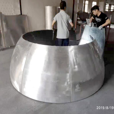شراء ألواح التغطية الألومنيومية الهبروبوليكية المطلية بـ PVDF لتزيين المباني online manufacture
