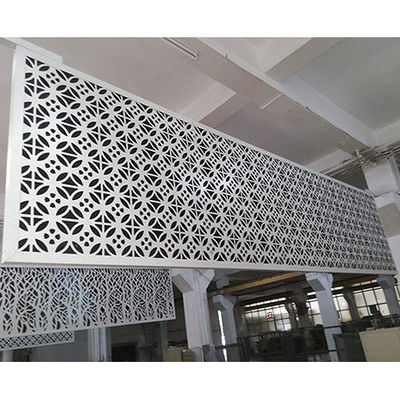 شراء أوراق ألومنيوم معدنية مثقوبة قابلة للتخصيص من 2-6 ملم لتزيين المبنى الخارجي online manufacture