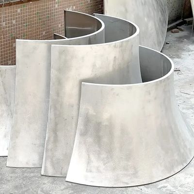 شراء لوحات الألومنيوم الملتوية المزدوجة مع تصميم جمالي أنيق لتزيين المباني online manufacture