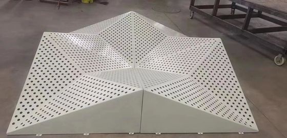 ألومنيوم الزخرفية المعدن الخارجي ألواح الحائط 3d واجهة التغطية