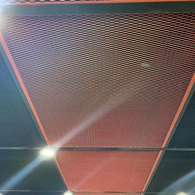 المعماريات الألومنيوم الشبكة المعدنية الموسعة لتزيين لوحات الحائط